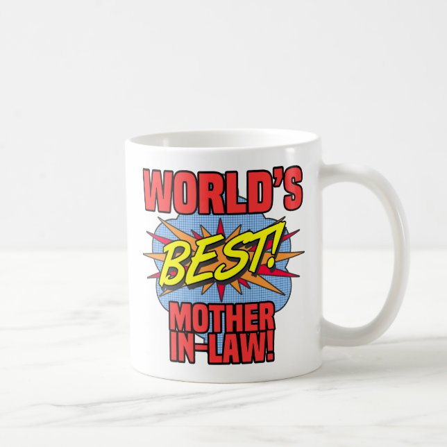 Mug Meilleure belle-mère du monde (Droite)
