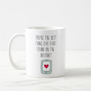 Mug Meilleure chose sur Internet   Rencontres en ligne