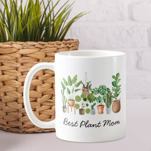 Mug Meilleure citation de jardin de plantes d'intérieu