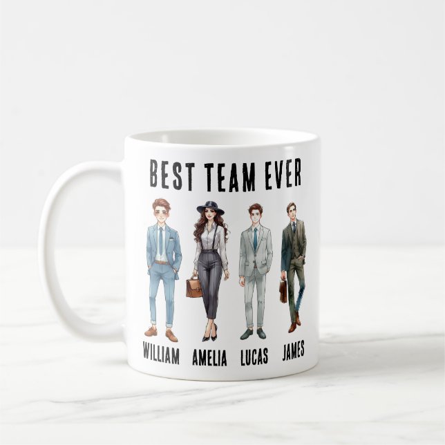 Mug Meilleure collaboration - Bravo à la meilleure équ (Gauche)