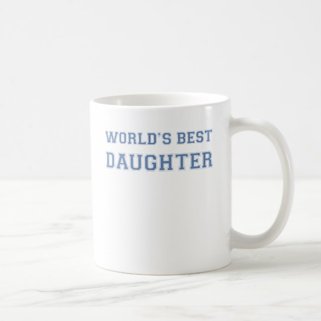 Mug Meilleure fille au monde (Droite)