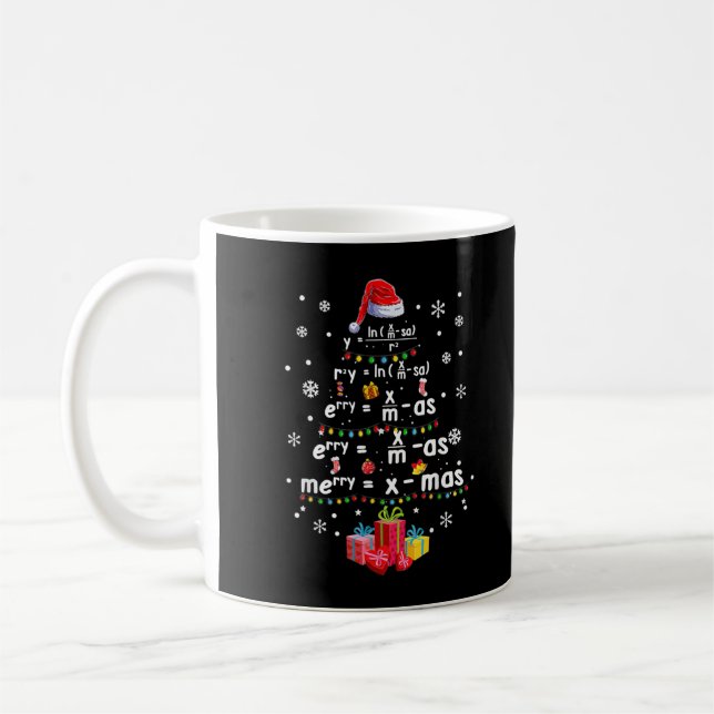 Mug Meilleure géométrie Math Science Enseignant Arbre  (Gauche)