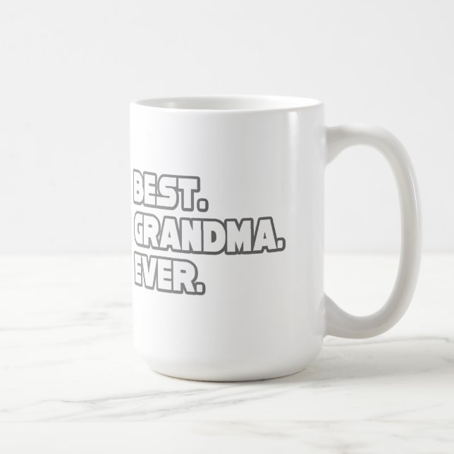 Mug Meilleure grand-mère (Droite)