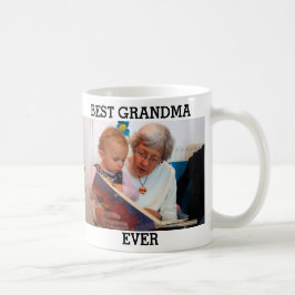 Mug Meilleure Grand-Mère jamais photo personnalisée Cr