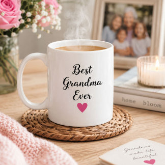 Mug Meilleure grand-mère Nana Mimi personnalisée