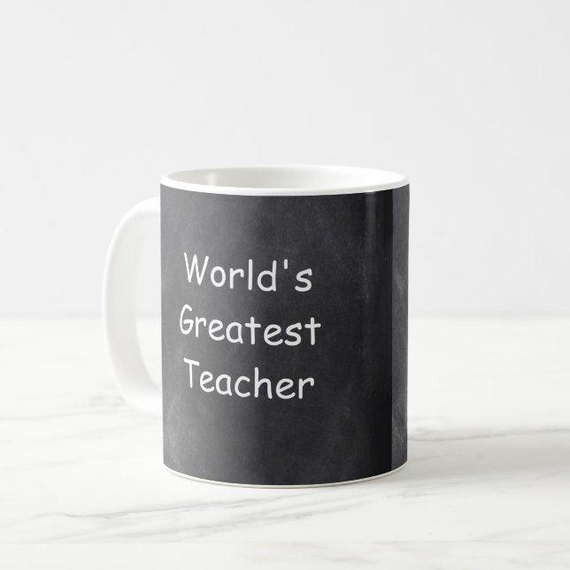 Mug Meilleure idée cadeau de tableau de bord pour ense (Devant gauche)