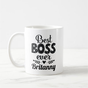 Mug Meilleure idée de cadeau pour Boss Ever