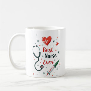 Mug Meilleure infirmière jamais - Drôle conception