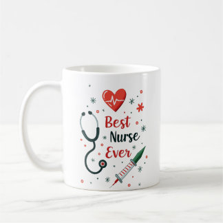 Mug Meilleure infirmière jamais - Drôle conception