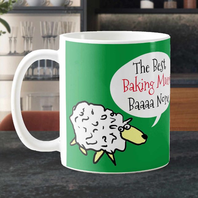 Mug Meilleure maman à Baking. Amusant (Créateur téléchargé)