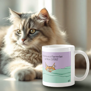 Mug Meilleure Maman Chat Jamais ! Fête des mères