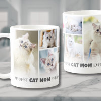 Meilleure Maman de Chat 8 Collage de Photos