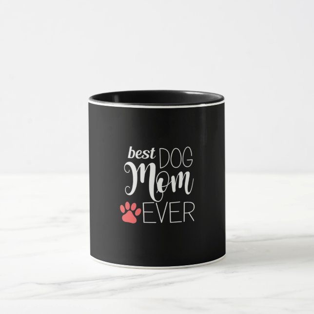 Mug Meilleure maman de chien (Centre)