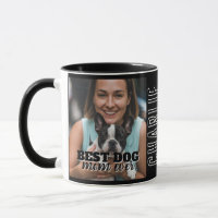 Meilleure maman de chien moderne personnalisée ave