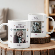 Meilleure Maman de Chien Photo Personnalisée