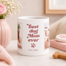 Meilleure maman de chien | Photo personnalisée Ros