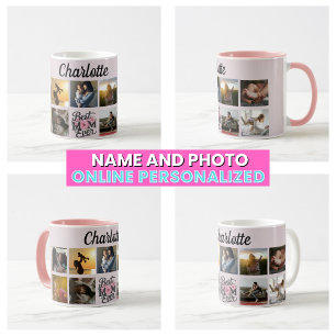 Mug Meilleure Maman de Tous les Temps Écriture Florale