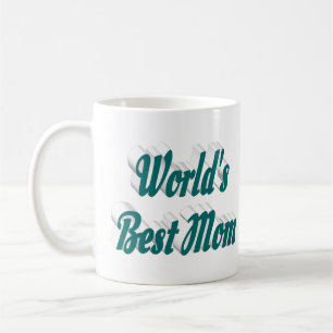 Mug Meilleure maman - demi-texte vert