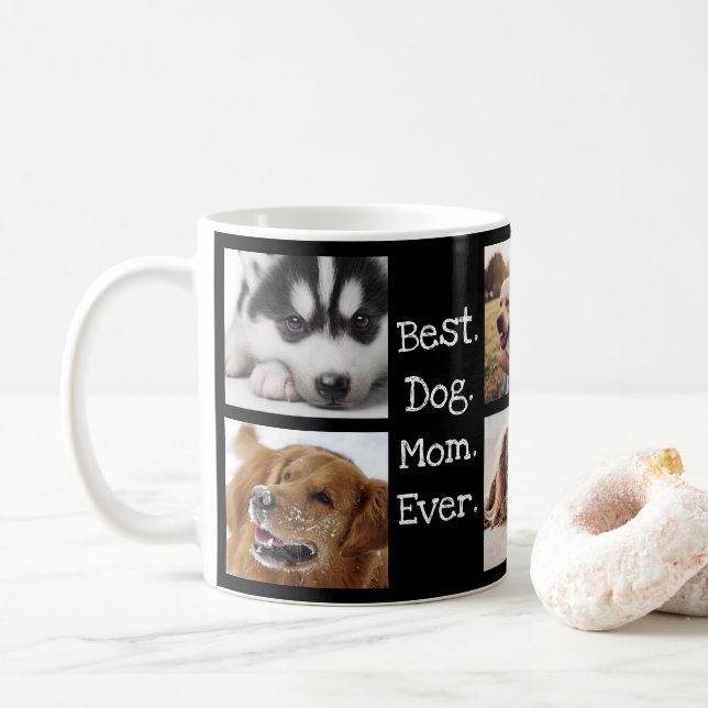 Mug Meilleure maman du chien Jamais un animal de compa (Avec donut)