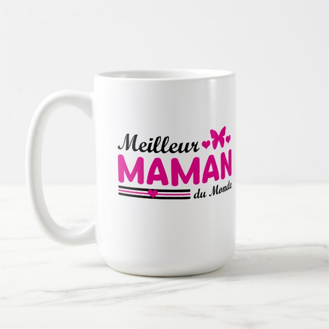 Mug Meilleure Maman du Monde (Gauche)