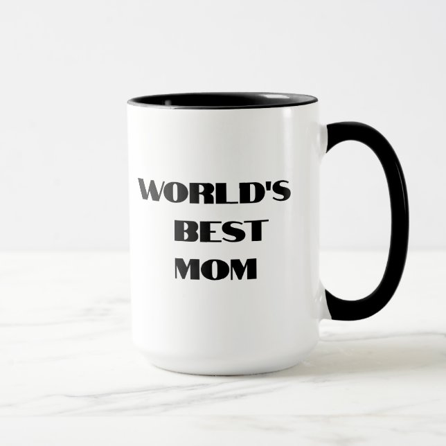 Mug Meilleure maman du monde (Droite)
