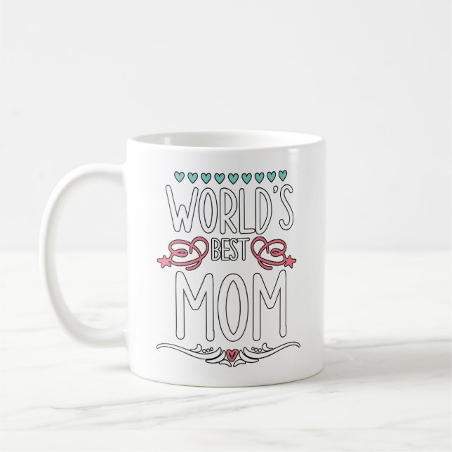 Mug Meilleure maman du monde (Gauche)