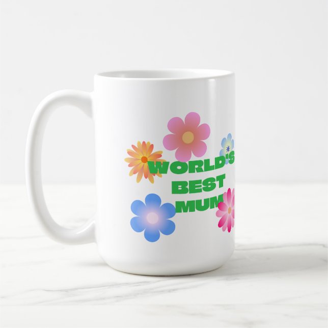 Mug Meilleure maman du monde (Gauche)