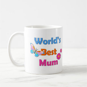 Mug Meilleure maman du monde" Bright and Bold UK Inspi