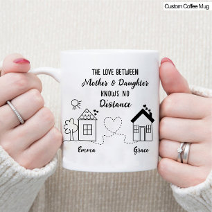 Mug Meilleure maman et fille Loisir Longue Distance Ca