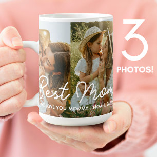 Mug Meilleure maman Ever 3 Photo Collage Mère's Day He