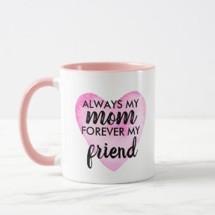 Mug Meilleure maman Gift Mothers Day Mère au coeur ros