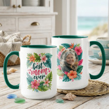 Meilleure Maman Jamais Fleur Tropicale Photo de la