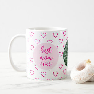 Mug Meilleure maman Jamais mignonne coeur rose Photo F
