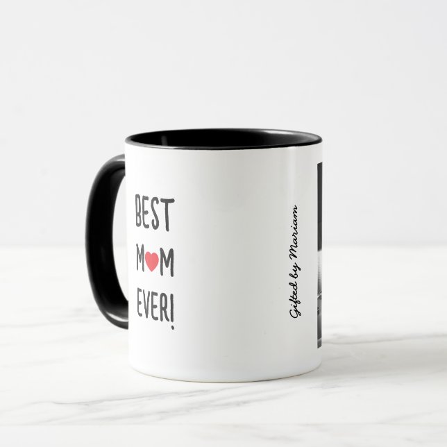 Mug Meilleure maman jamais nom personnalisable (Devant gauche)