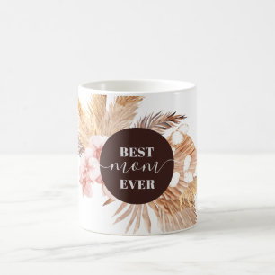 Mug Meilleure Maman Jamais Pampas Gris Script Fête des