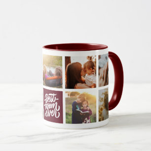 Mug Meilleure Maman Jamais Personnalisé Photo Collage 