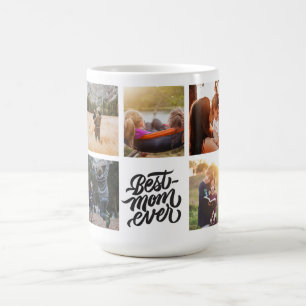 Mug Meilleure maman Jamais personnalisée Collage phot