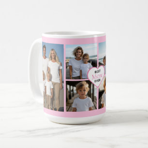 Mug Meilleure maman jamais personnalisée rose 6 modèle
