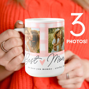 Mug Meilleure Maman Jamais Photo Mères En vichy Joli S