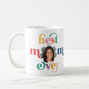 Mug Meilleure maman Jamais Photo moderne Enfants Noms 