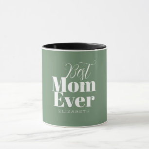 Mug Meilleure maman jamais typographie Customisée