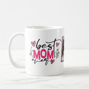 Mug Meilleure maman jamais typographie photo