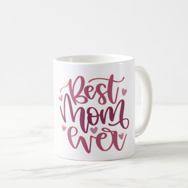Mug - Meilleure maman jamais - Une Mug aussi Extra (Devant droit)