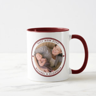 Mug Meilleure Maman Jour des Mères Deux photos Collage
