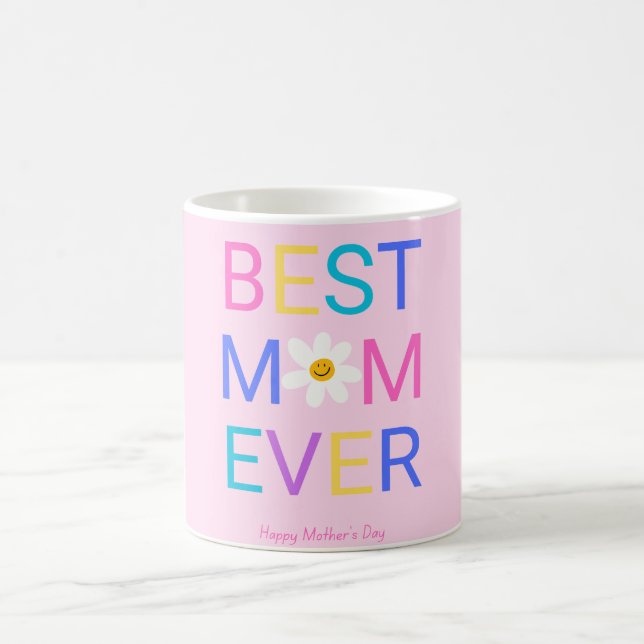 Mug Meilleure Maman Joyeuse Fête des Mères (Centre)