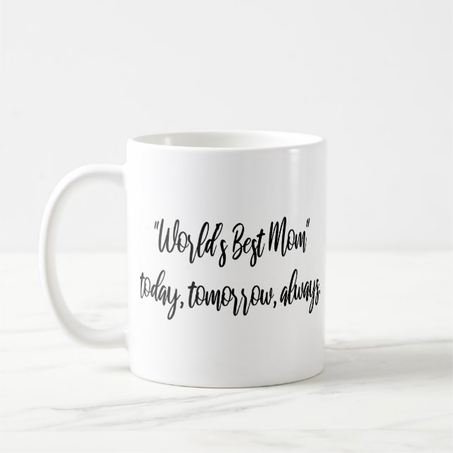 Mug Meilleure maman maman moderne du monde (Gauche)