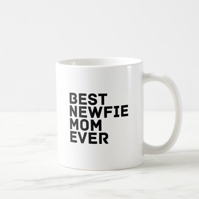 Mug Meilleure maman Newfie jamais - Chien de Terre-Neu (Droite)