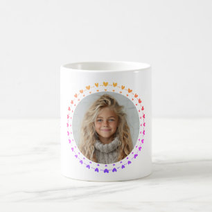 Mug Meilleure maman / papa jamais, photo et coeurs mul