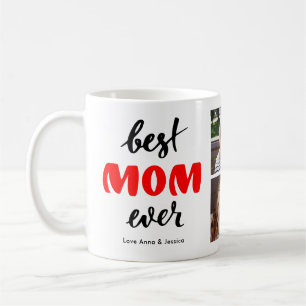 Mug Meilleure Maman Personnalisé Collage de Photos Fêt