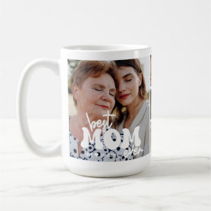 Mug Meilleure Maman Personnalisée Moderne Collage de P